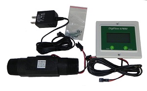 Panel 1" Digiflow 6710M-88TM Digital Flow Meter count up GPM 115